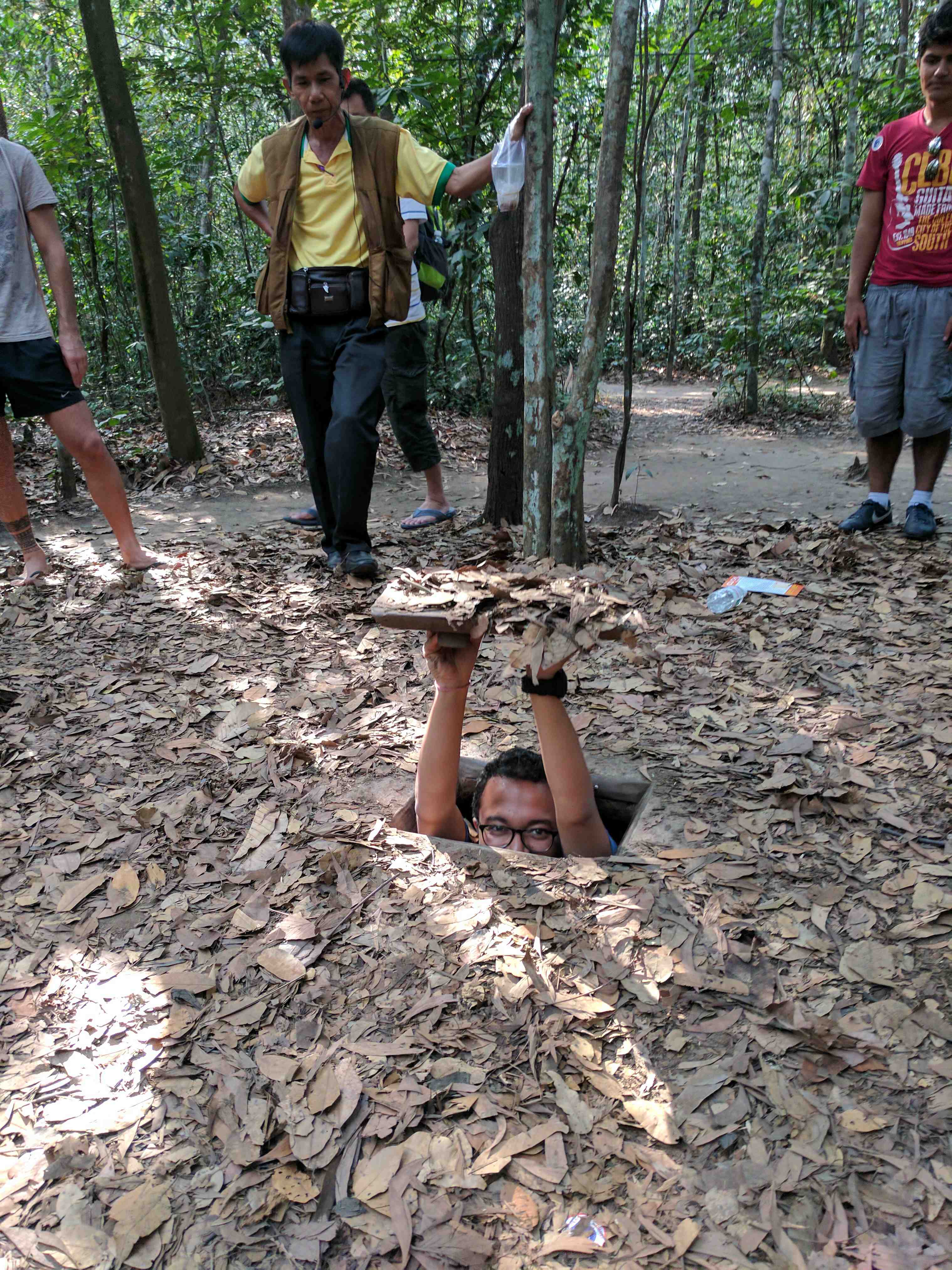 Cu Chi Tunnels &hellip; Did you see me?